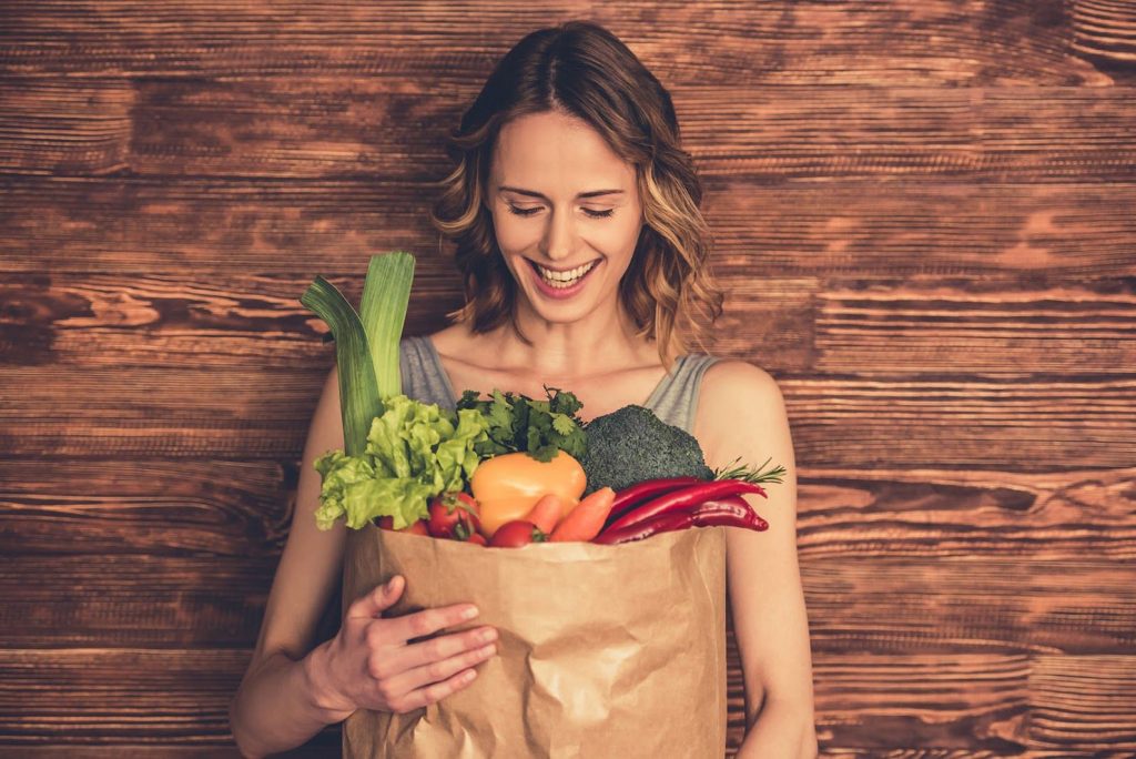 skin cleanup with fruits and veggies